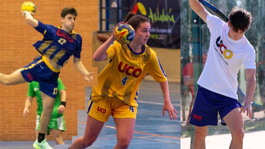 UCO oro en balonmano masculino, UMA en femenino y la UPO en pádel